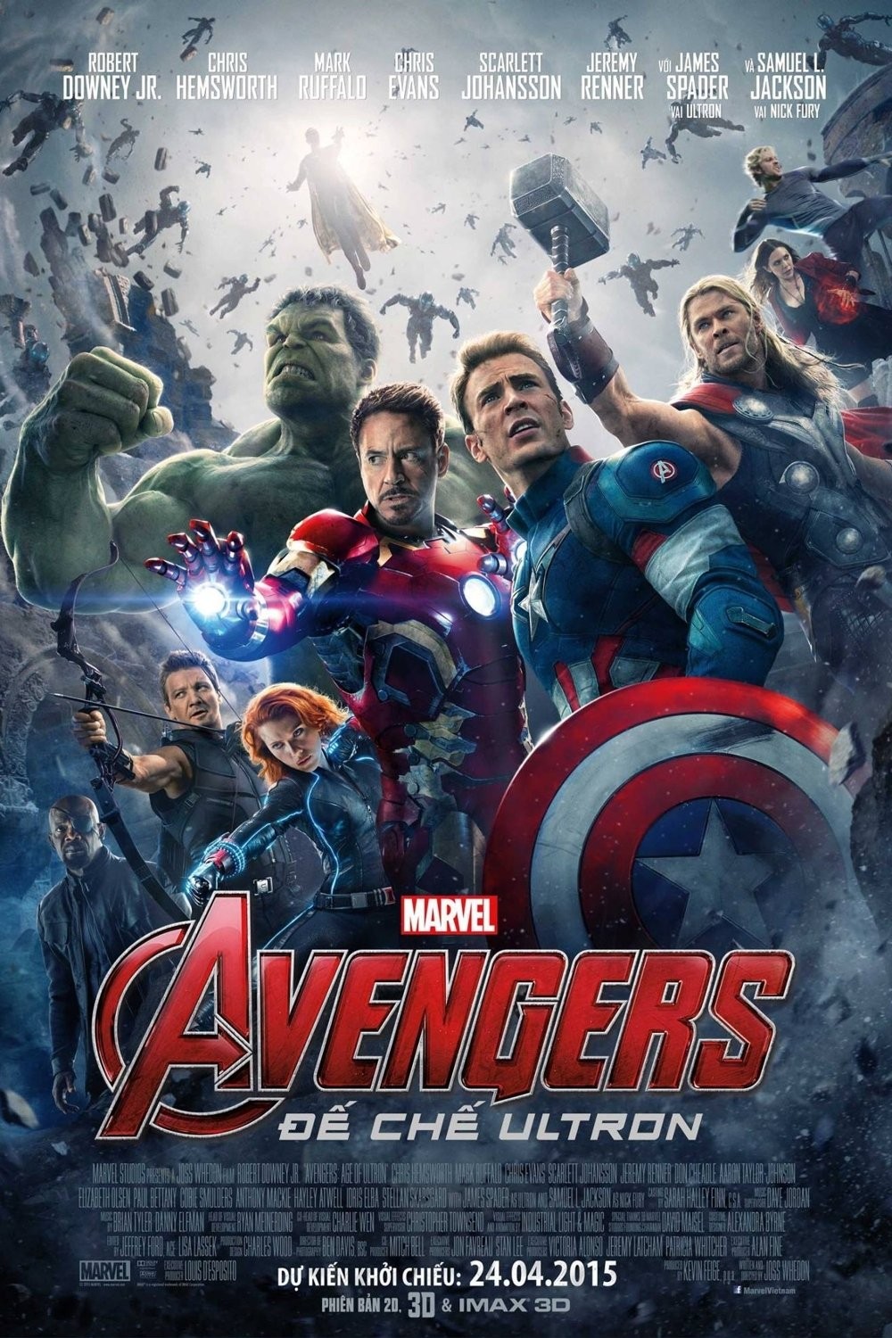 Avengers 2: Đế Chế Ultron - Avengers: Age of Ultron