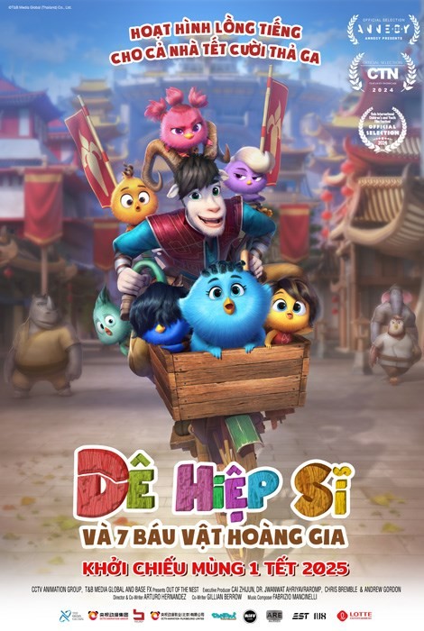 Dê Hiệp Sĩ Và 7 Báu Vật Hoàng Gia - Out Of The Nest