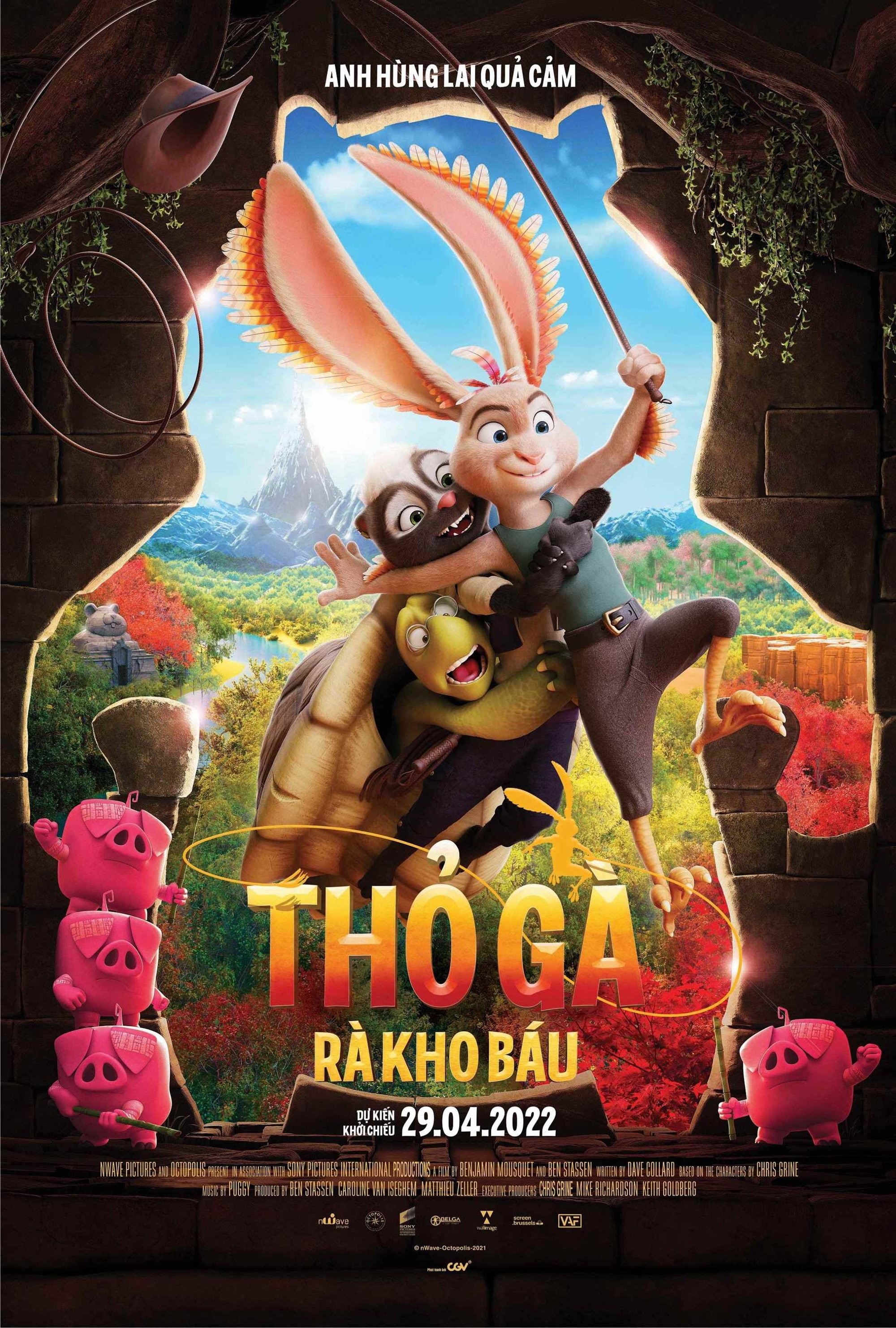 Thỏ Gà Rà Kho Báu - Chickenhare And The Hamster Of Darkness